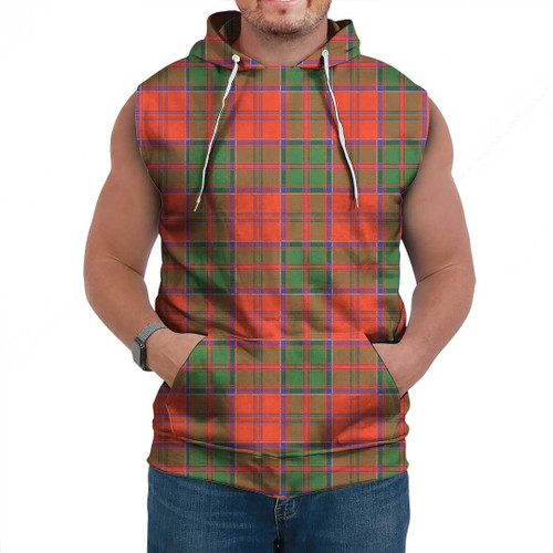 AIO Pride Grant Ancient Tartan Sleeveless Hoodie