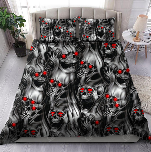 AIO Pride See No Evil, Hear No Evil, Speak No Evil 3-Piece Duvet Cover Set
