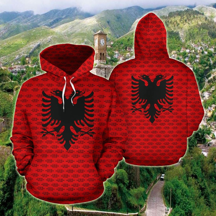 AIO Pride - Albania - If You Can Read This You're Too Close Unisex Adult Hoodies