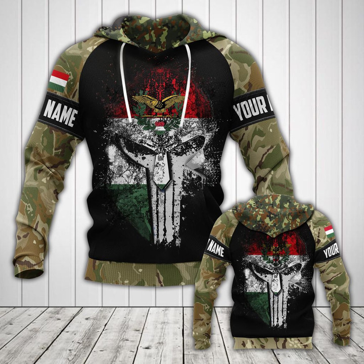 AIO Pride - Customize Hungarian Army Camo Unisex Adult Hoodies