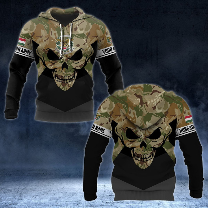 AIO Pride - Customize Hungarian Army Camo - New Version Over Print Hoodies