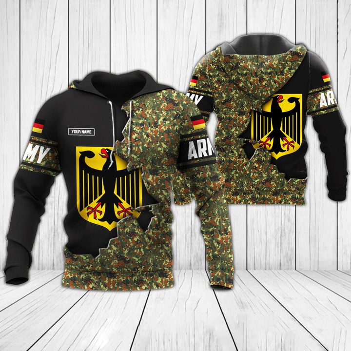 AIO Pride - Customize German Army - Coat Of Arms Unisex Adult Hoodies