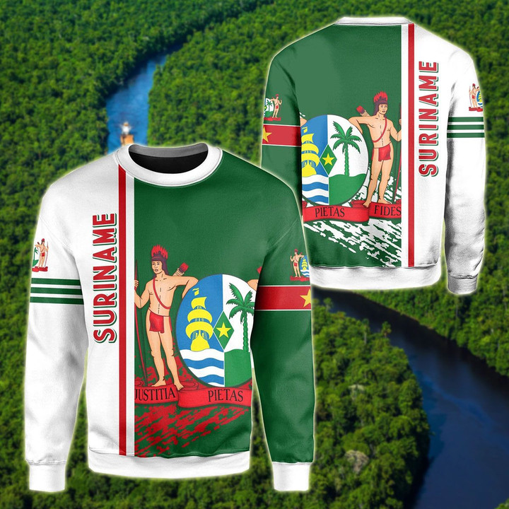AIO Pride - Suriname Quarter Style Unisex Adult Shirts