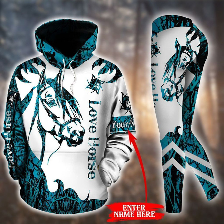 AIO Pride - Customize Horse Style Pullover Hoodie Or Legging