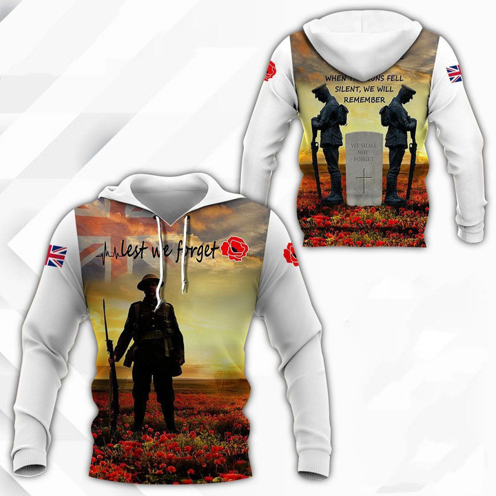 AIO Pride - On The Hour Of The 11th Month When The Guns Fell Silent, We Will Remember Unisex Adult Hoodies