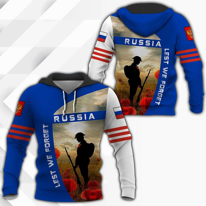 AIO Pride - Russia Lest We Forget Unisex Adult Hoodies