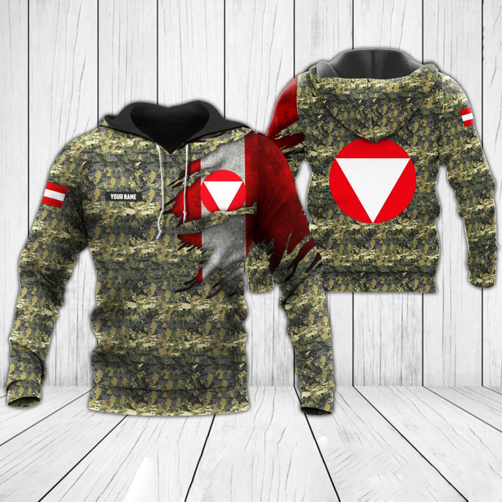 AIO Pride - Customize Austrian Armed Forces Unisex Adult Hoodies