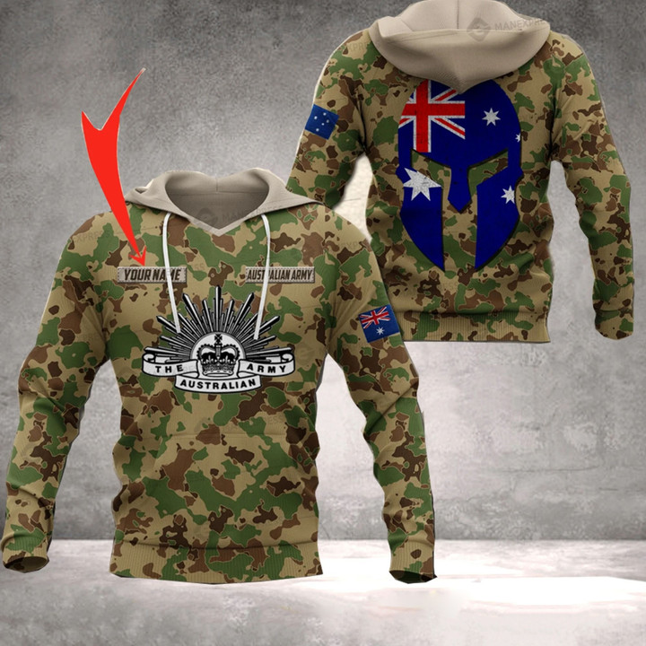 AIO Pride - Customize Australian Army - Flag Unisex Adult Hoodies