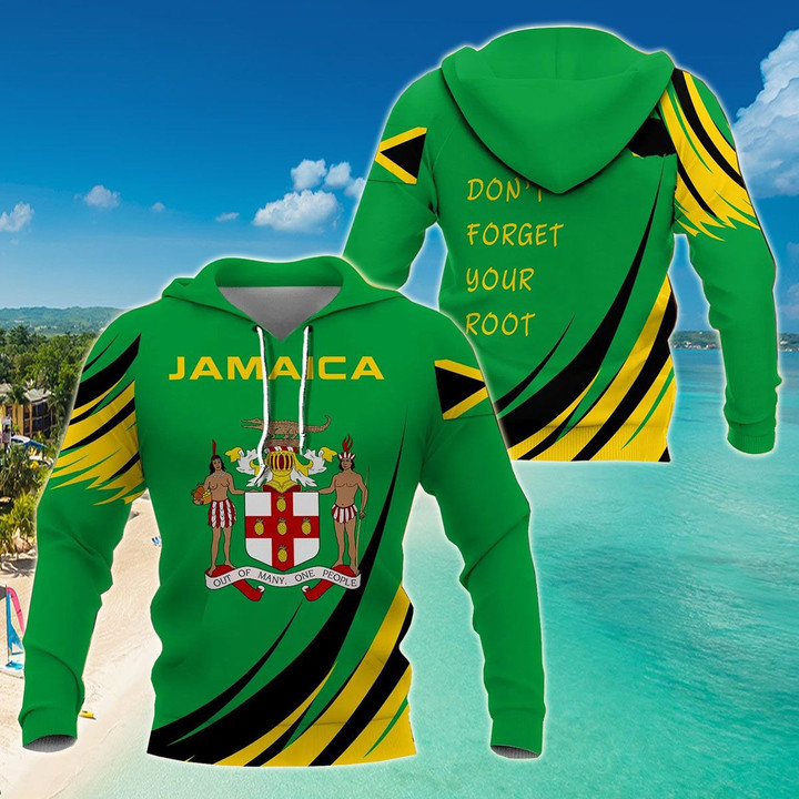 AIO Pride - Jamaica Don't Forget Your Root Unisex Adult Shirts