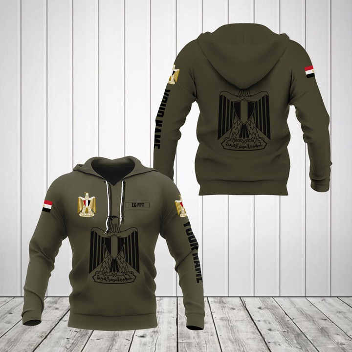 AIO Pride - Customize Egypt Coat Of Arms Hoodies