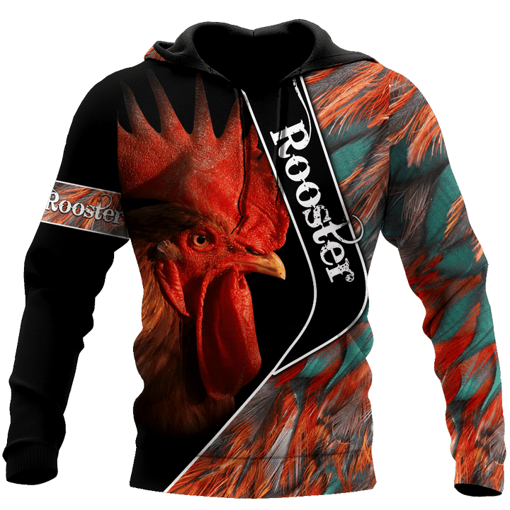 AIO Pride - Rooster 3D Feathers Unisex Adult Shirts