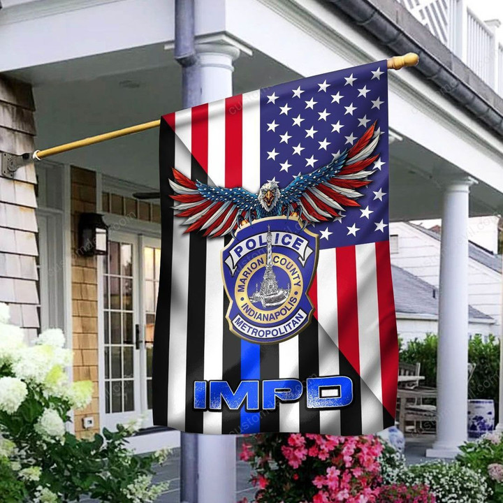 AIO Pride - Indianapolis Metropolitan Police Department House Flag