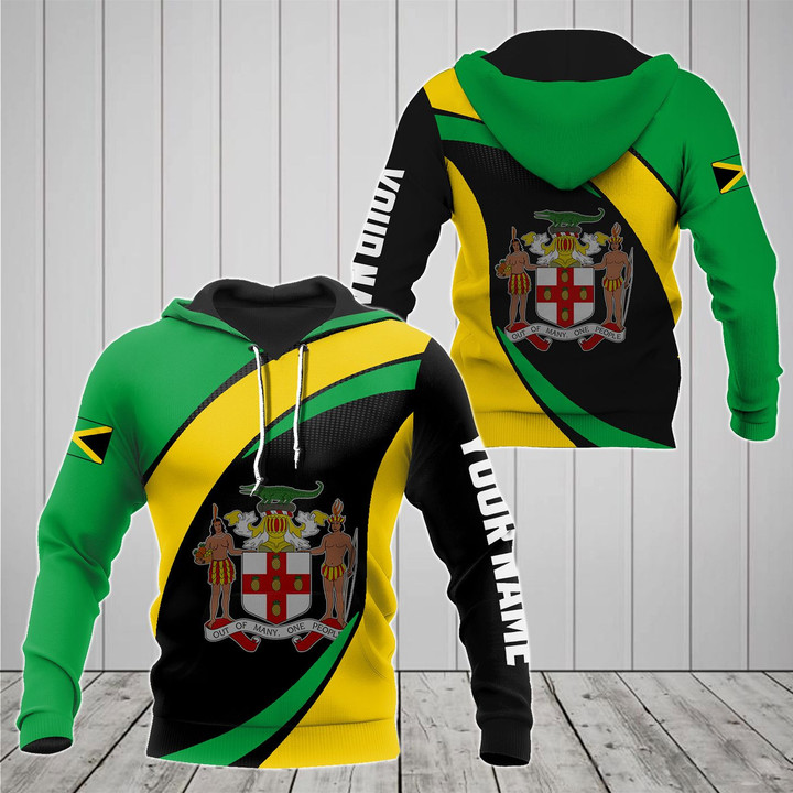 AIO Pride - Customize Jamaica Proud Version Unisex Adult Hoodies