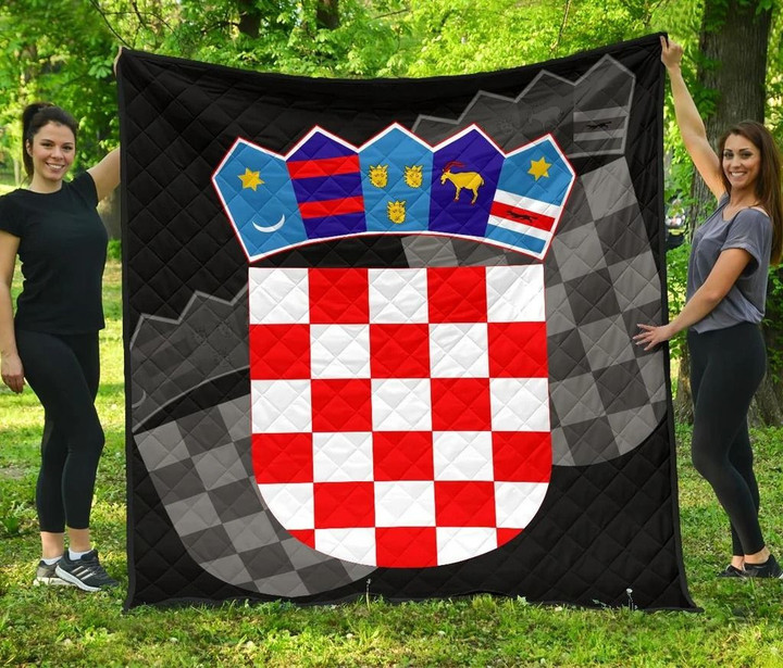 AIO Pride - Croatia Coat Of Arms - Quality Premium Quilt