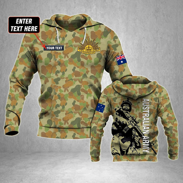 AIO Pride - Customize Australian Army Soldier Unisex Adult Hoodies