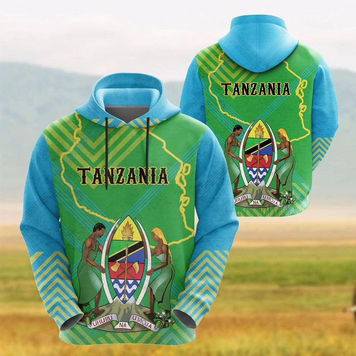 AIO Pride - Tanzania Mix Unisex Adult Hoodies