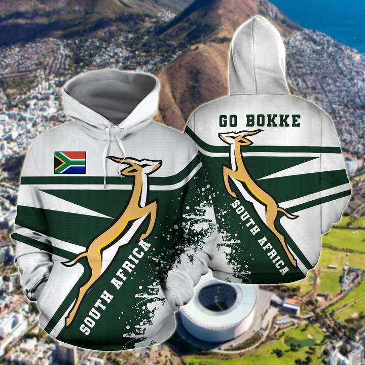 AIO Pride - South Africa Springboks - Go Bokke Unisex Adult Hoodies