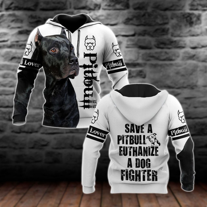 AIO Pride - Save The Pit Bull Terrier Unisex Adult Shirts