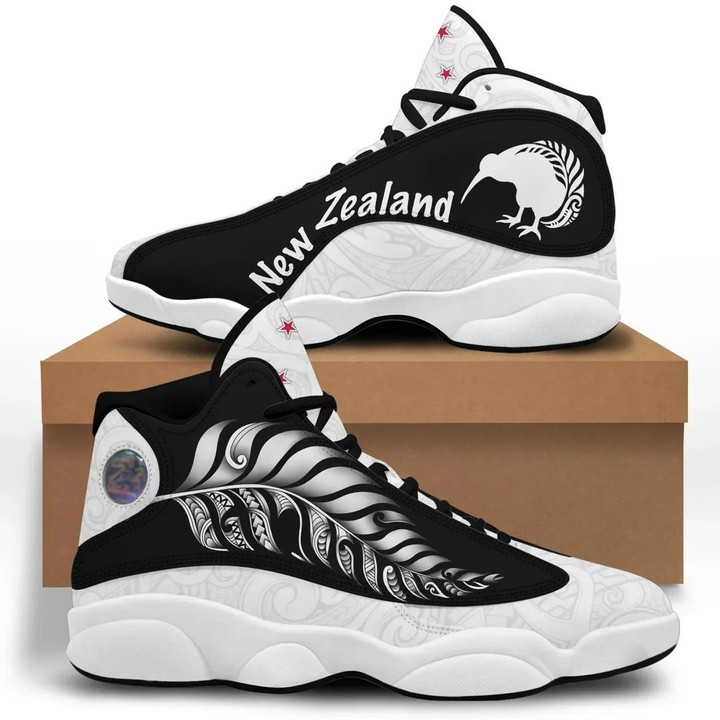 AIO Pride - New Zealand Kiwi Bird & Sliver Fern Leaf Men's/Women's Sneakers