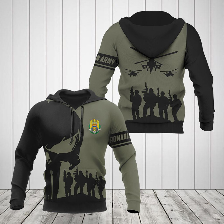 AIO Pride - Romanian Army Soldiers Unisex Adult Shirts