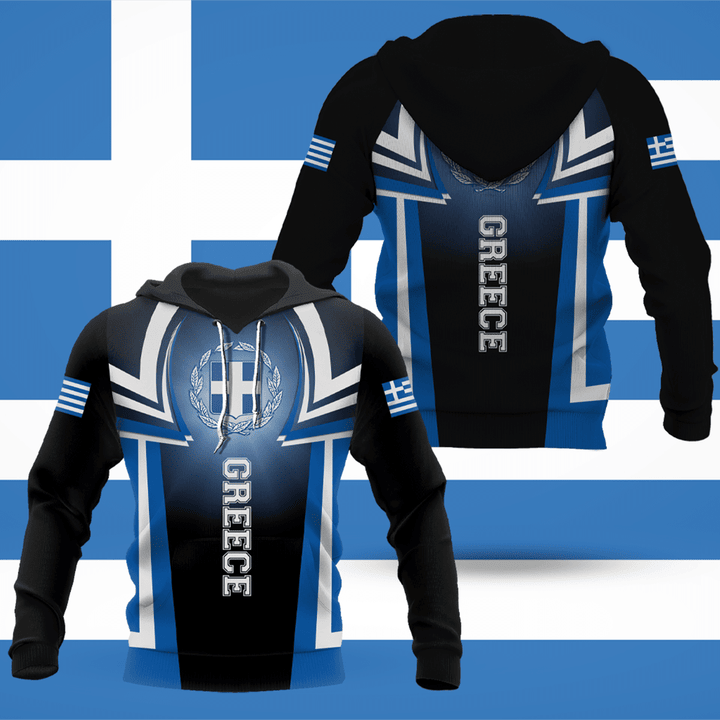 AIO Pride - Greece Lightning Halo Unisex Adult Shirts