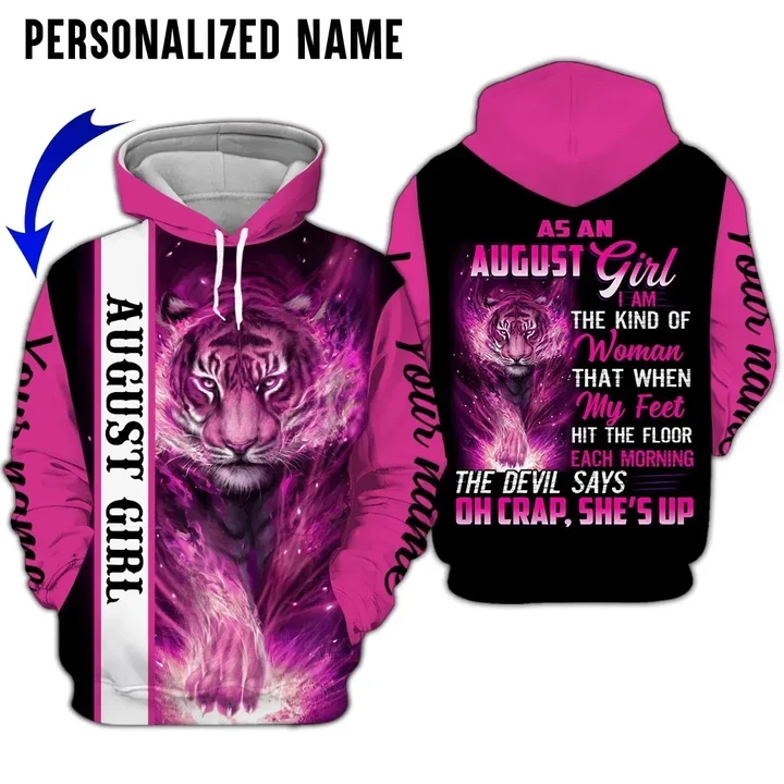 AIO Pride - August Girl Customize Pink Tiger Clothes