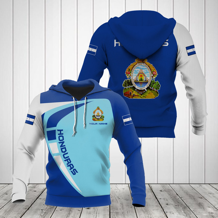AIO Pride - Custom Name Honduras Flag Sport Style Unisex Adult Shirts