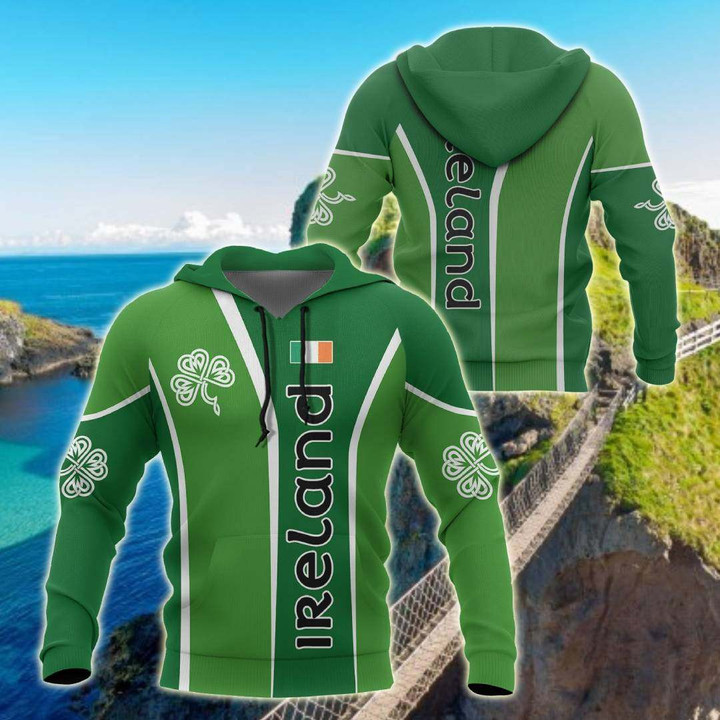 AIO Pride - Ireland Celtic Shamrock Sport Style Unisex Adult Hoodies