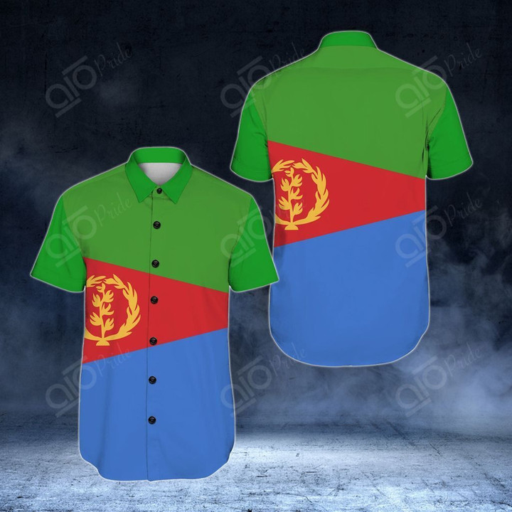 AIO Pride - Eritrea Flag Hawaiian Shirt
