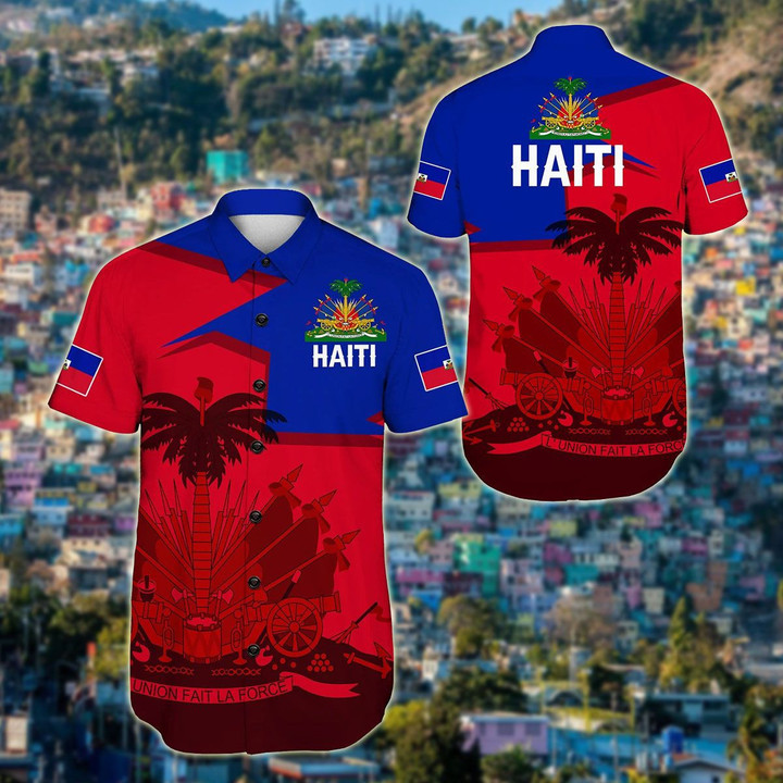 AIO Pride - Haiti Home Hawaiian Shirt