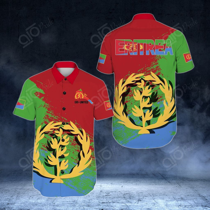 AIO Pride - Eritrea Flag Special Hawaiian Shirt