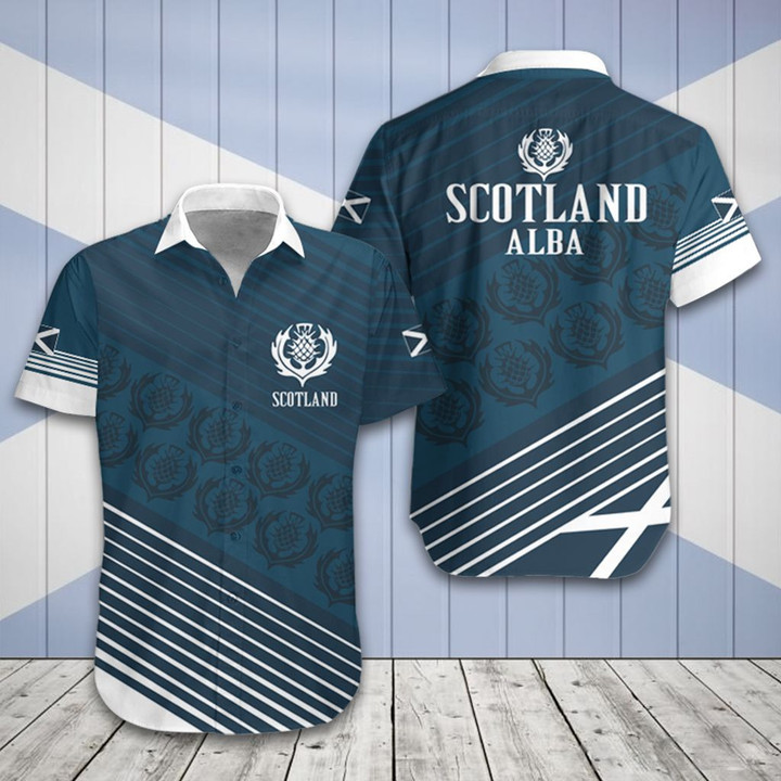 AIO Pride - Scotland Alba Hawaiian Shirt