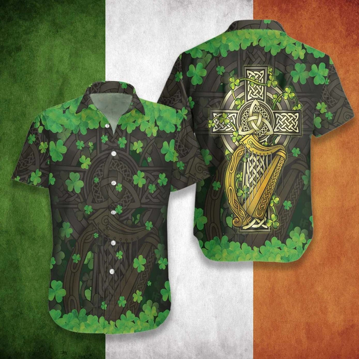 AIO Pride - Irish Celtic Shamrock Hawaiian Shirt