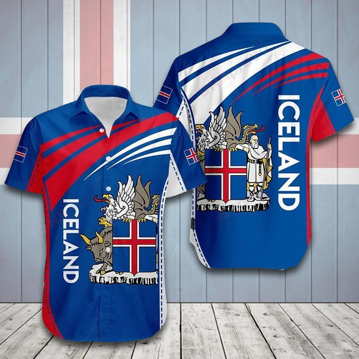 AIO Pride - Iceland Design Hawaiian Shirt