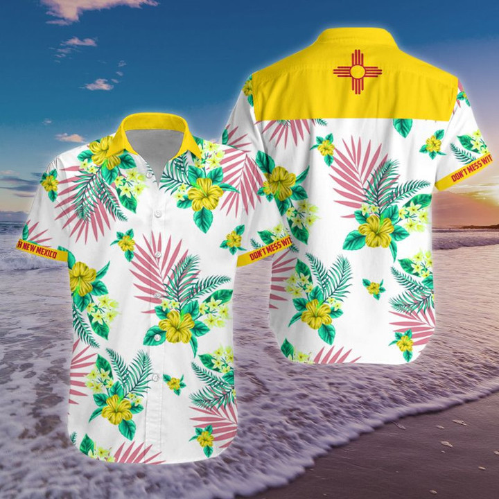 AIO Pride - New Mexico Hawaii Pattern Hawaiian Shirt