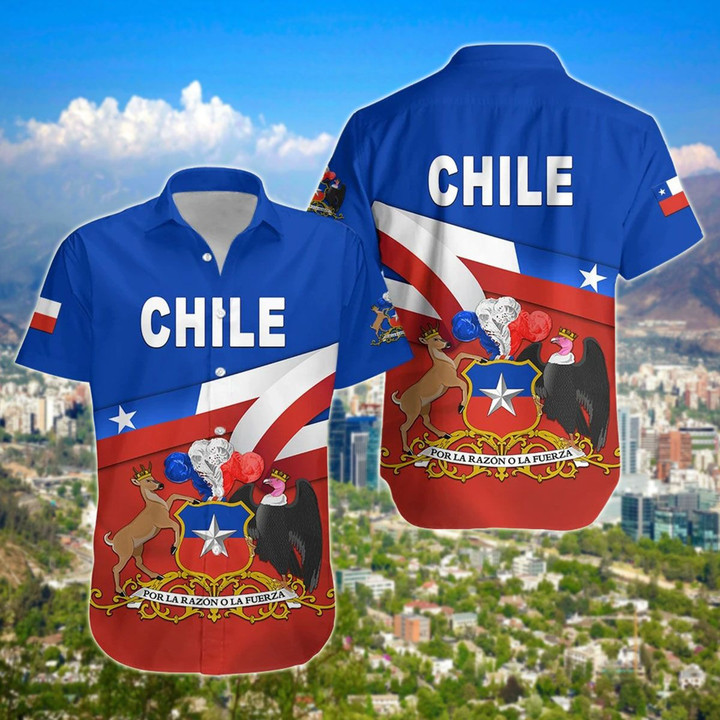 AIO Pride - Chile Simple Style Hawaiian Shirt