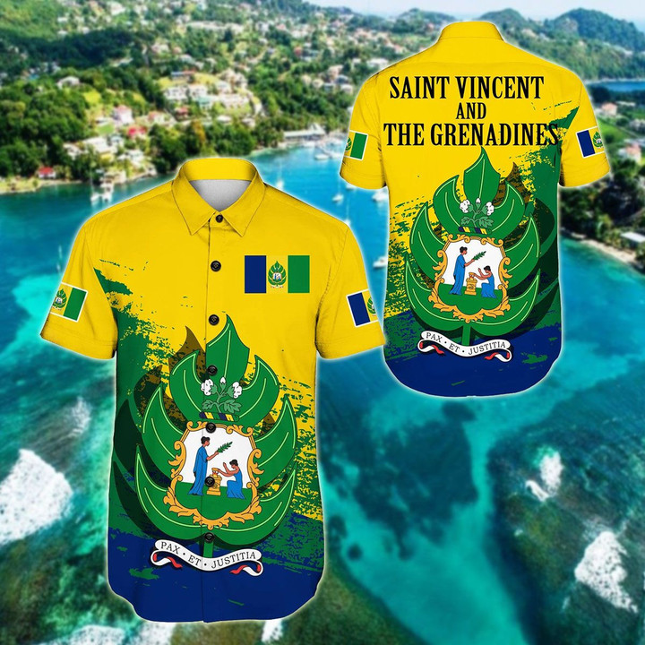 AIO Pride - Saint Vincent and the Grenadines 1985 Special Hawaiian Shirt