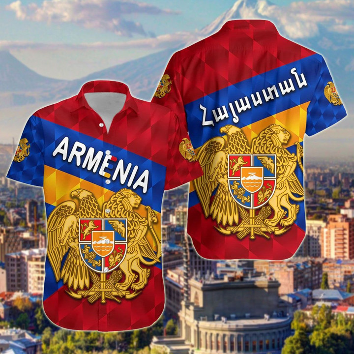 AIO Pride - Armenia Sporty Style Hawaiian Shirt