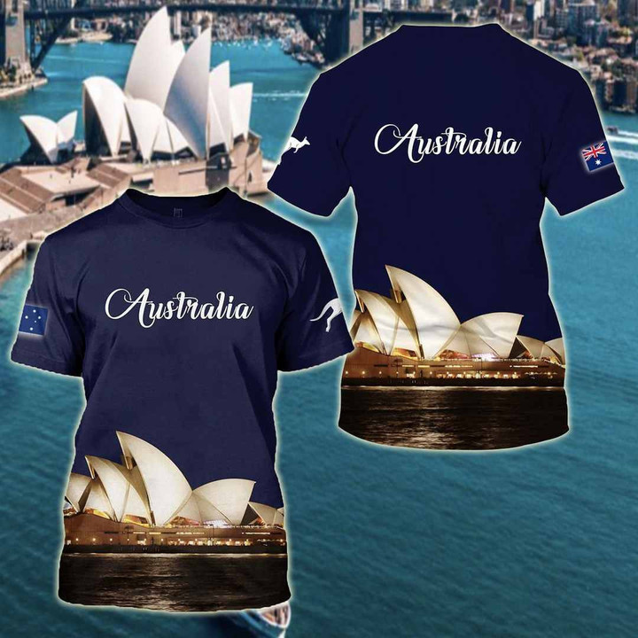 AIO Pride - Australia 3D Unisex Adult T-shirt
