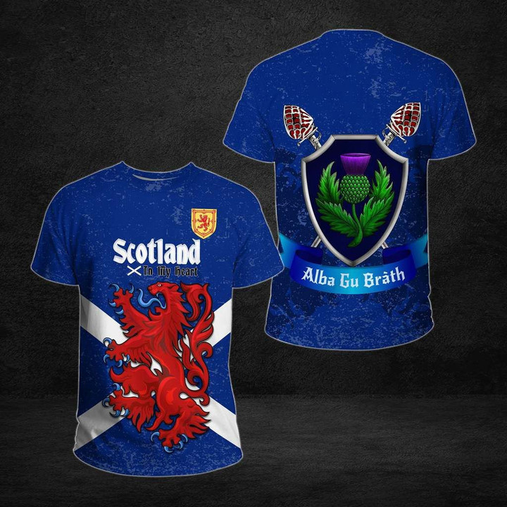 AIO Pride - Scotland In My Heart Unisex Adult T-shirt