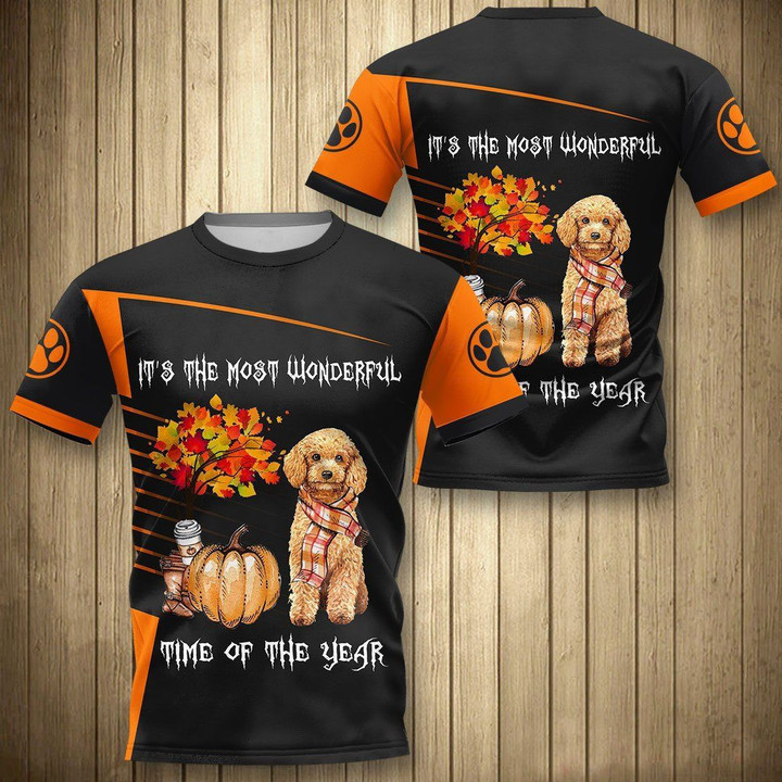 AIO Pride - Poodle Halloween Unisex Adult T-shirt