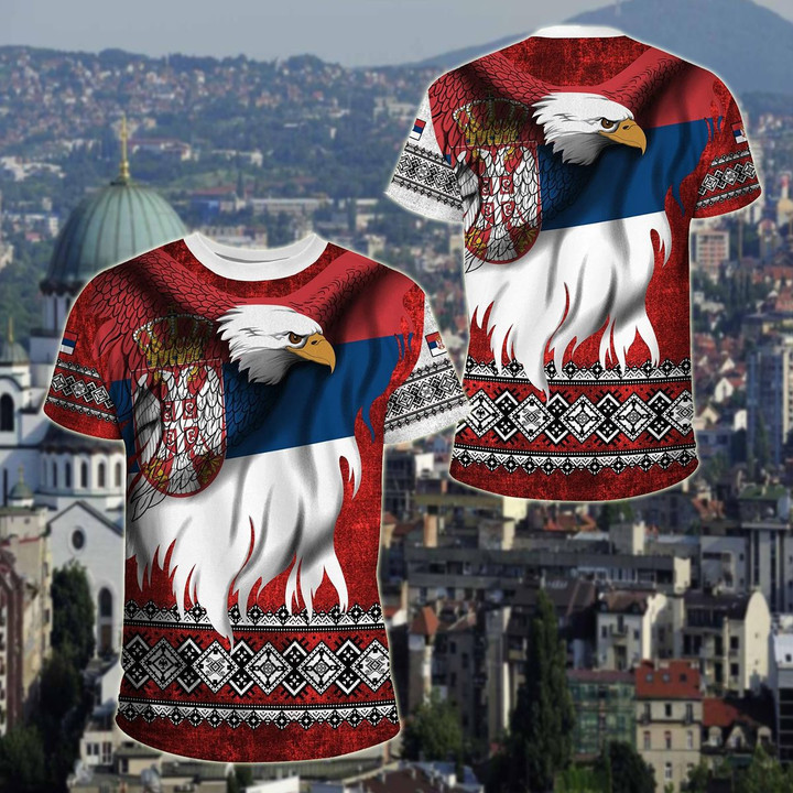 AIO Pride - Serbian Eagle Special Version Unisex Adult T-shirt