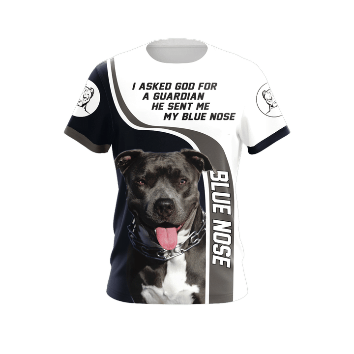 AIO Pride - Blue Nose Pitbull Unisex Adult T-shirt