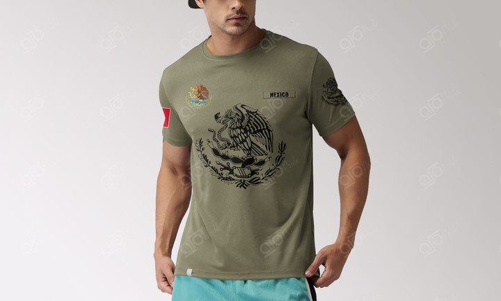 AIO Pride - Mexico Coat Of Arms T-shirt
