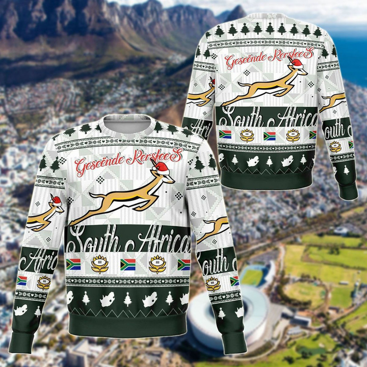 AIO Pride - South Africa Springboks Christmas V2 Sweatshirt