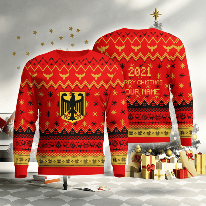 AIO Pride - Customize Germany Merry Christmas Ver 2 Sweatshirt