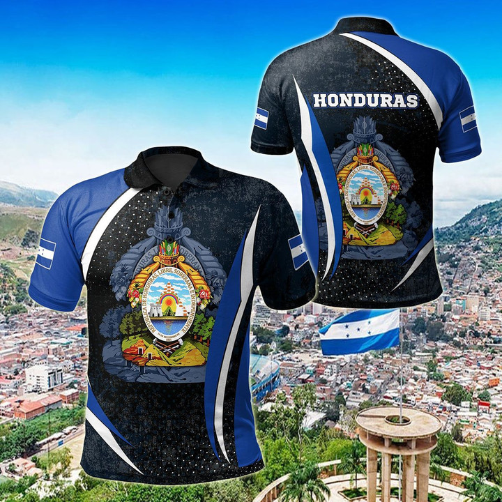AIO Pride - Honduras Spirit Unisex Adult Polo Shirt
