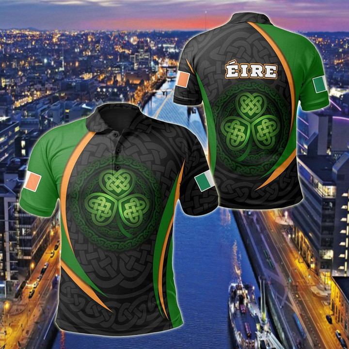 AIO Pride - Ireland - Irish Spirit Unisex Adult Polo Shirt