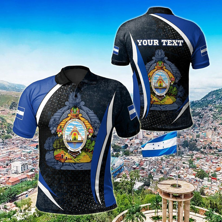 AIO Pride - Customize Honduras Spirit Unisex Adult Polo Shirt
