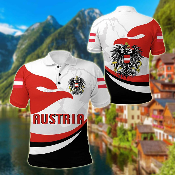 AIO Pride - Austria Proud Version Unisex Adult Polo Shirt